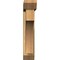 Ekena Millwork Westlake Slat Rough Sawn Bracket w/ Offset Brace, Western Red Cedar, 6"W x 26"D x 30"H BKT0604X26X30WTL06RWR - alternate 4